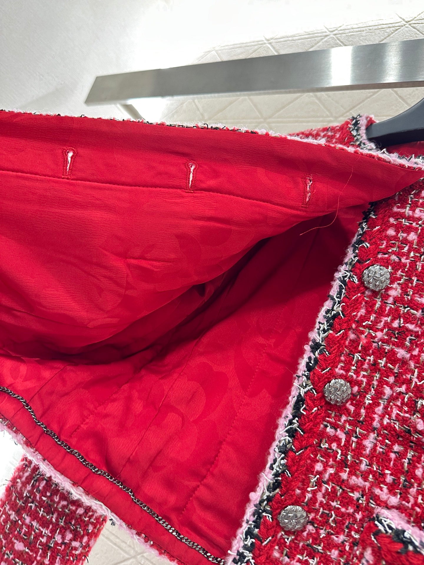 Round neck woven dress