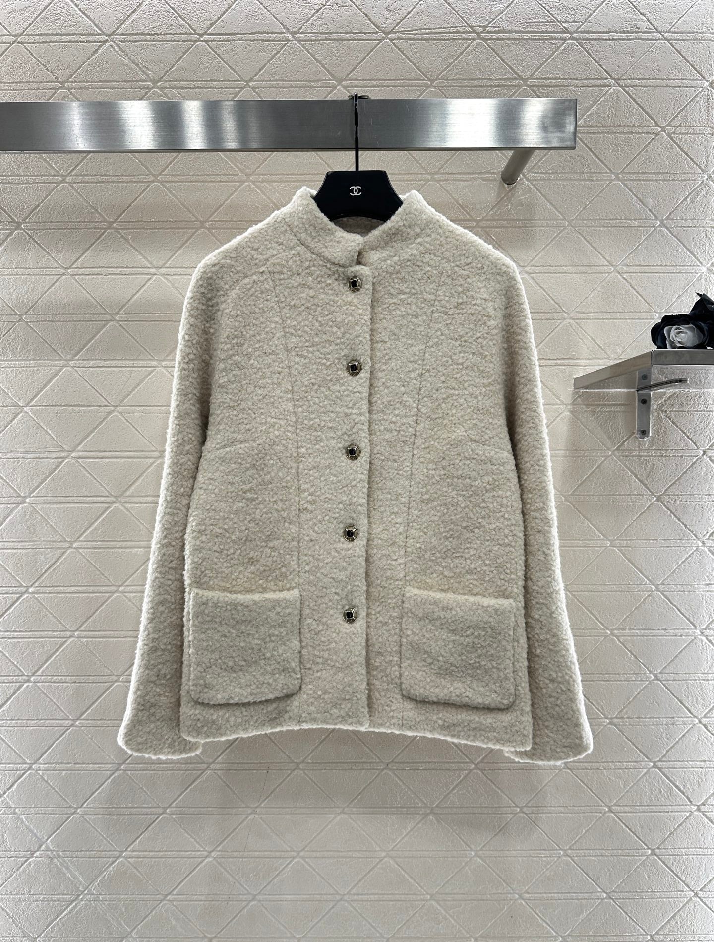 Wool fleece jacket
