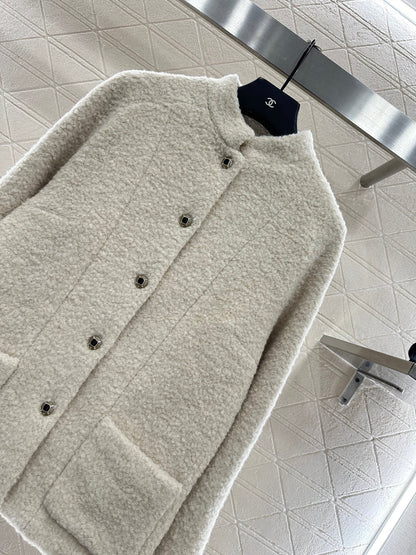 Wool fleece jacket