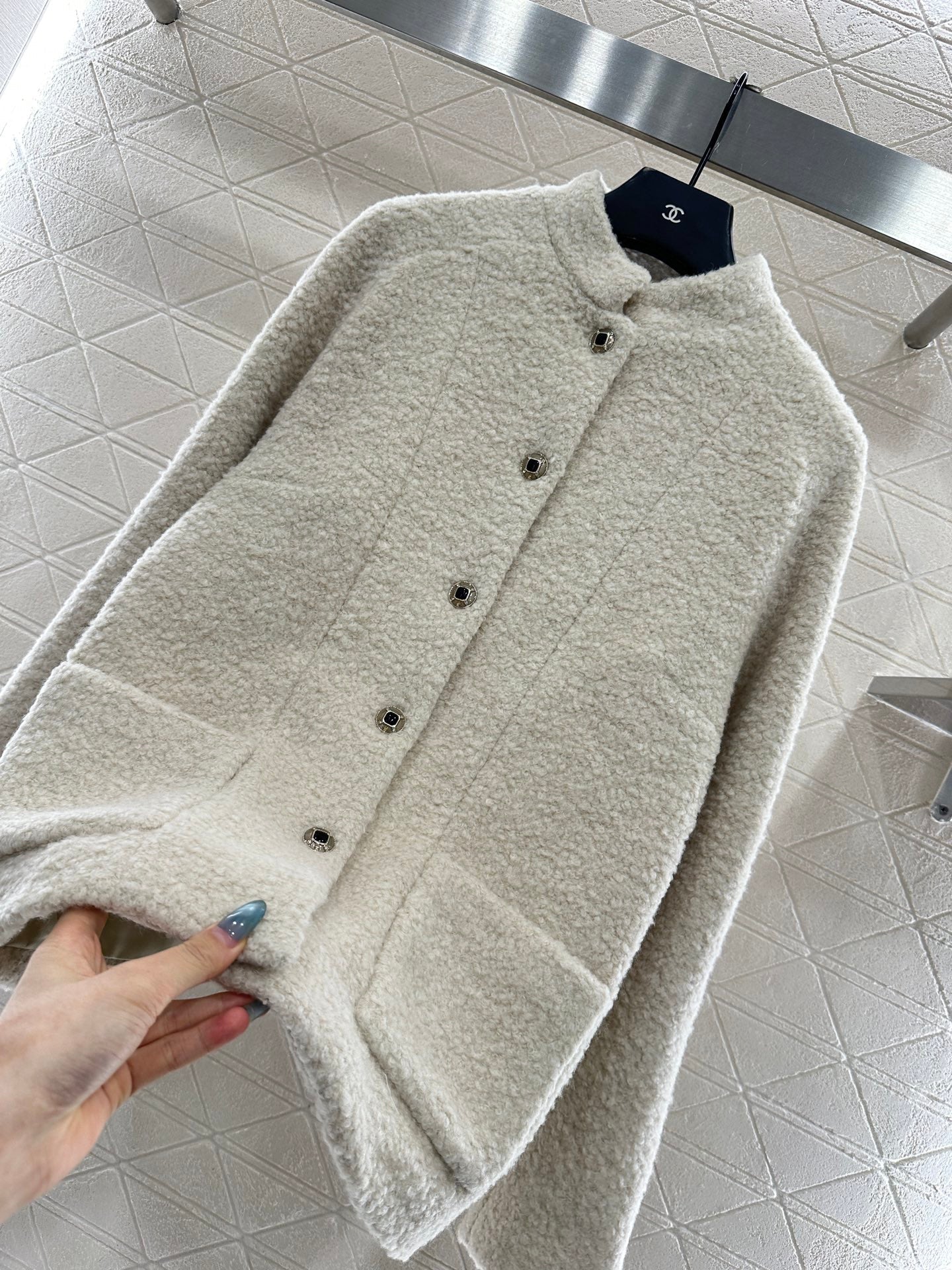 Wool fleece jacket