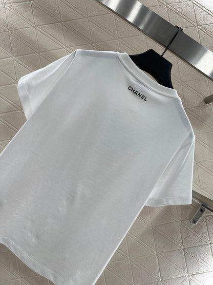 Embroidered Double C Logo 𝑇𝑒𝑒