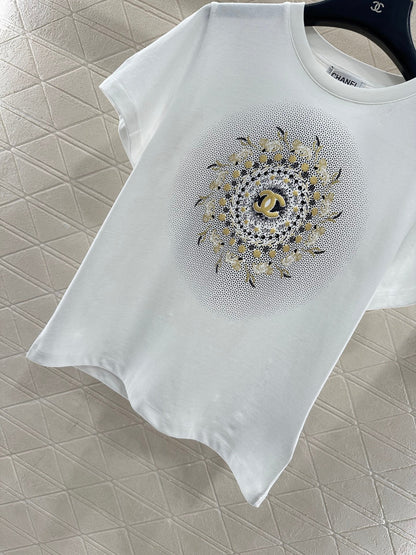 Embroidered Double C Logo 𝑇𝑒𝑒