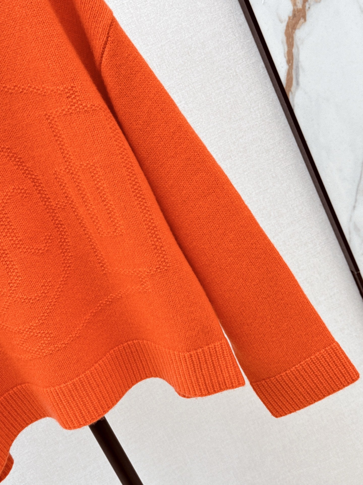 High neck cashmere sweater