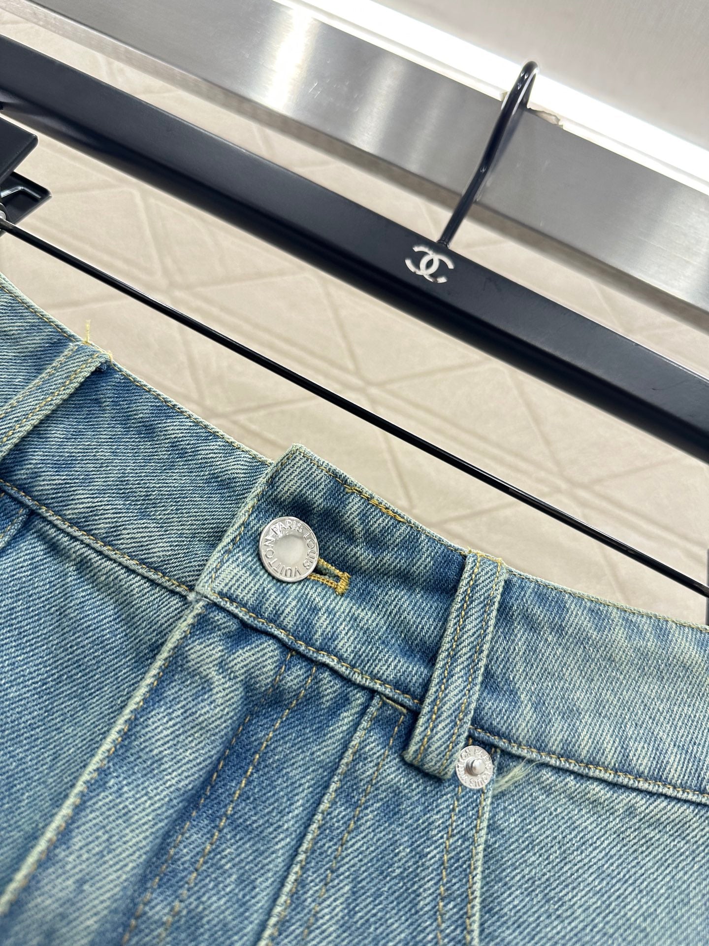 Embroidered bead skirt