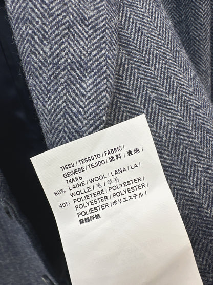 Brooch decoration wool suit jacket