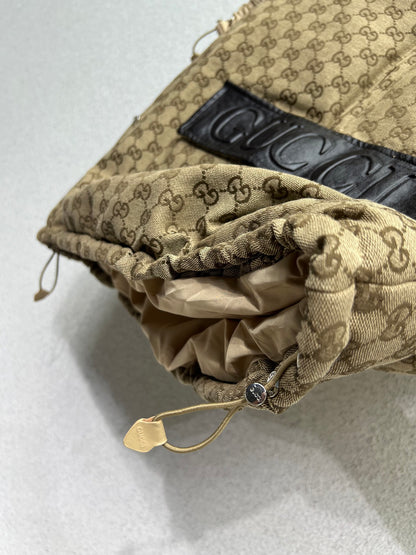 Old flower down jacket vest