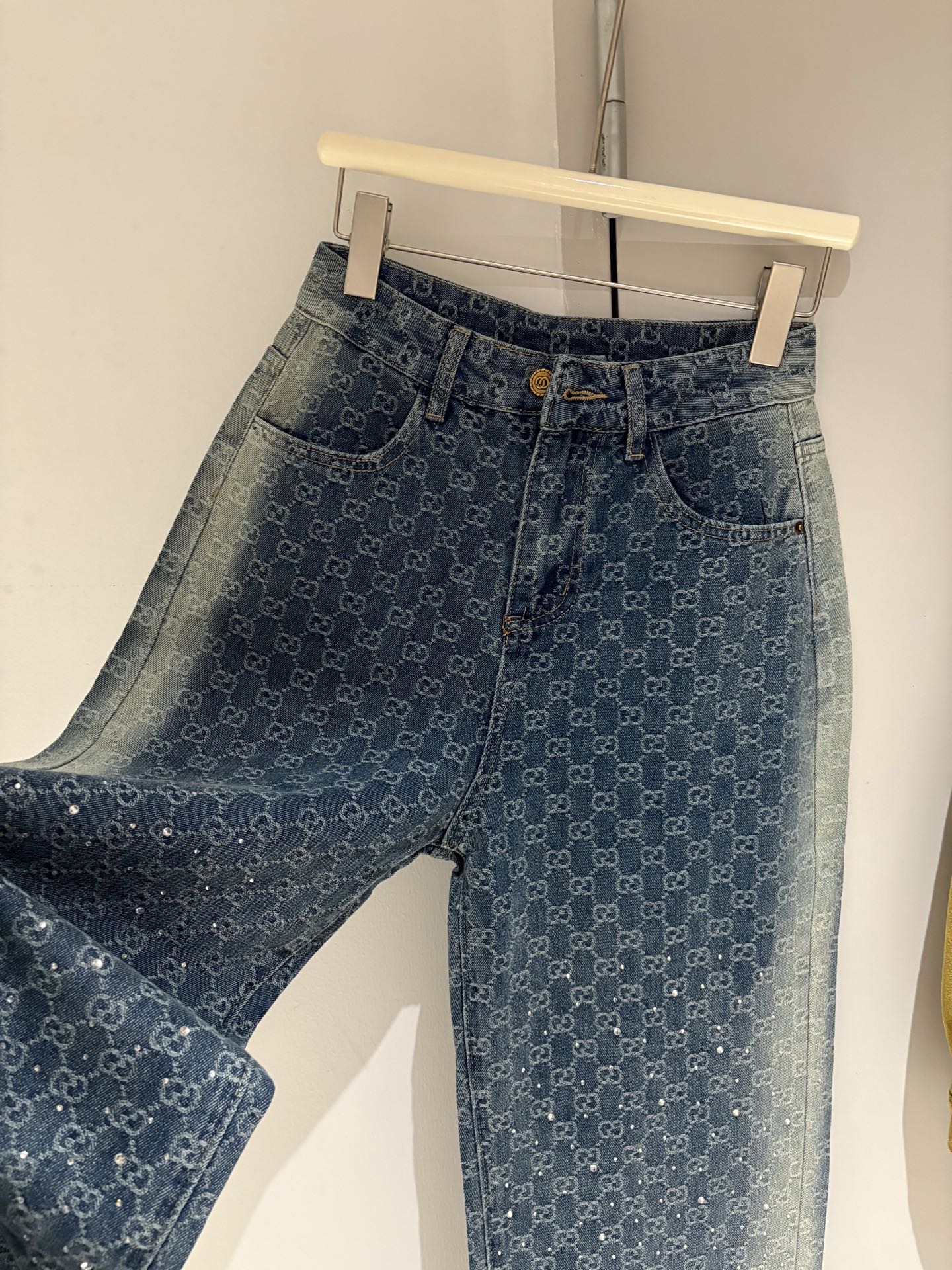 Full printed jeans