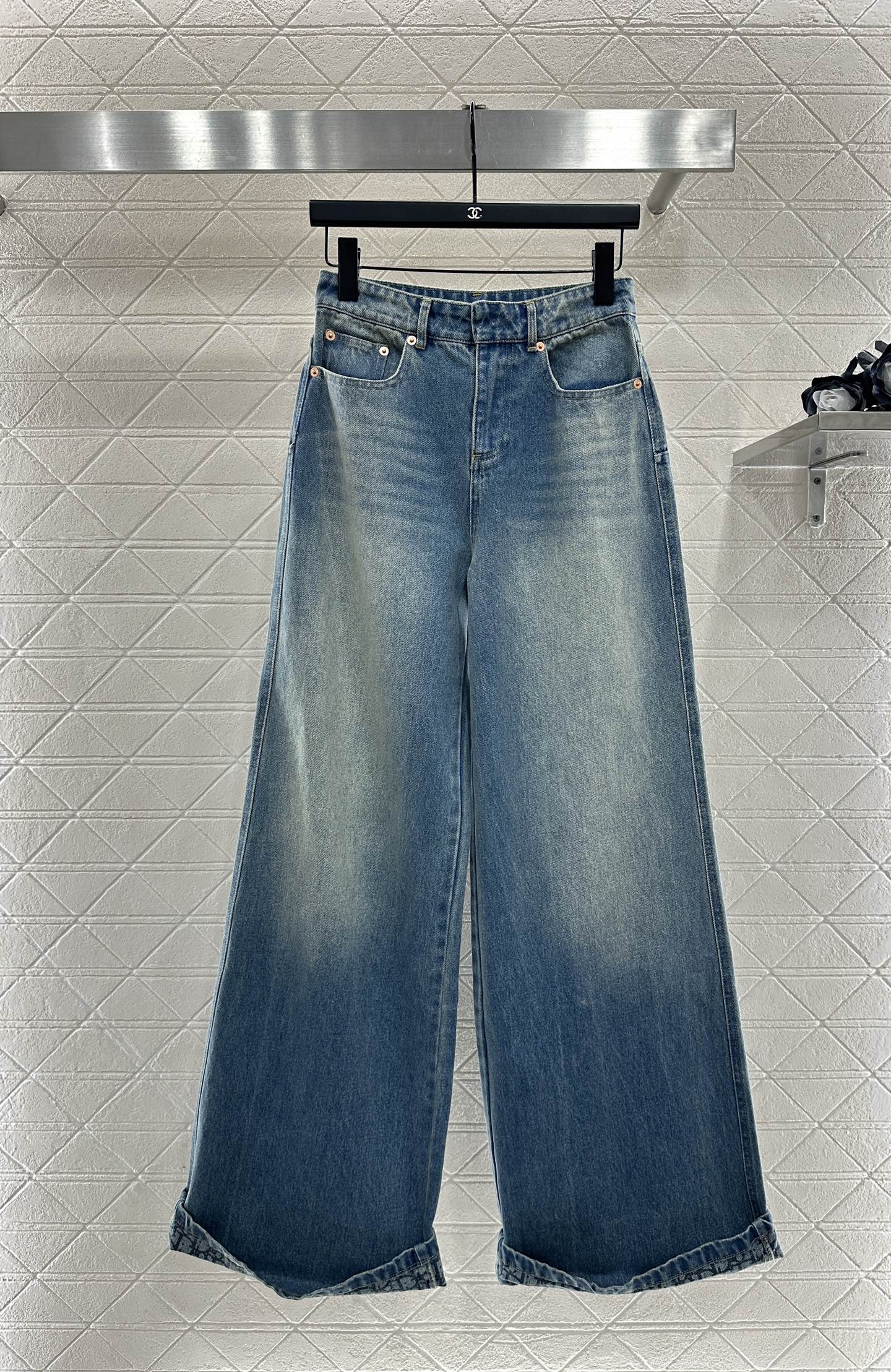 Cowboy wide leg pants
