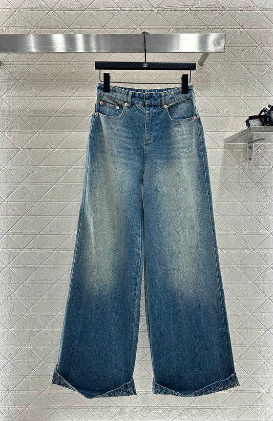 Cowboy wide leg pants