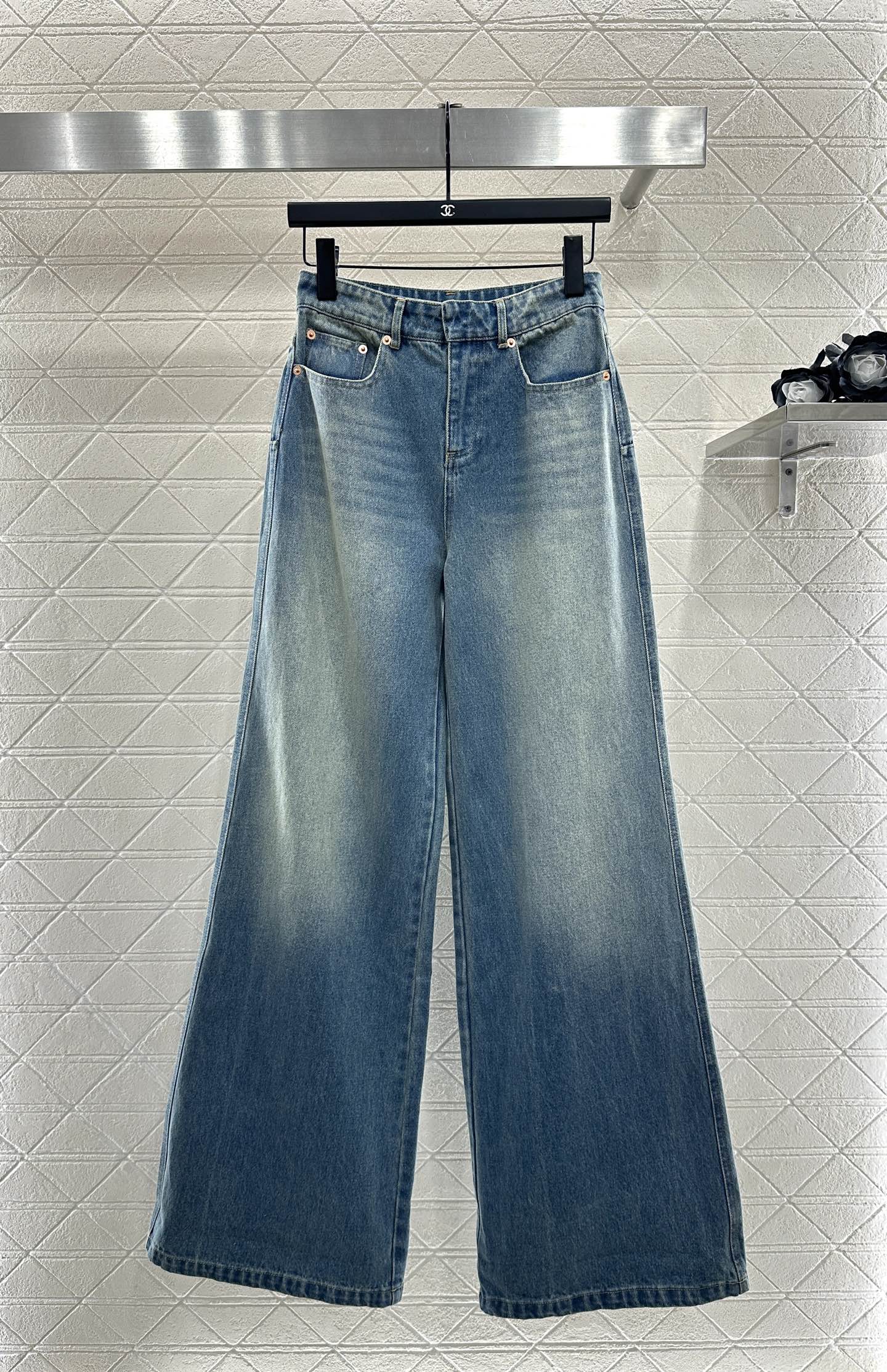 Cowboy wide leg pants