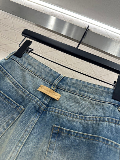 Cowboy wide leg pants