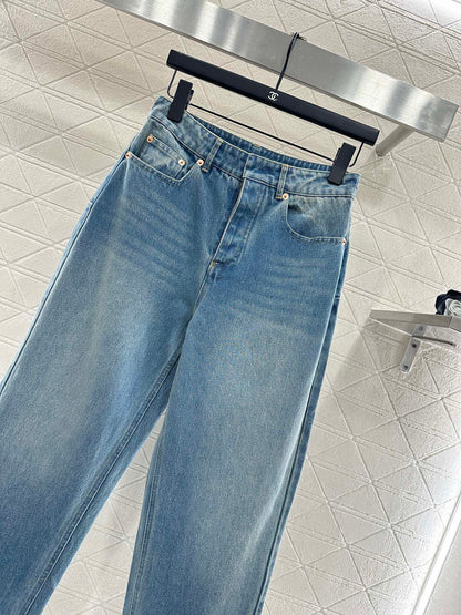 Cowboy straight leg pants