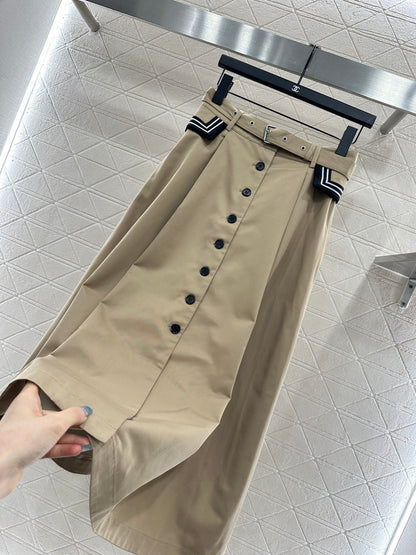 Belt, high waisted umbrella skirt