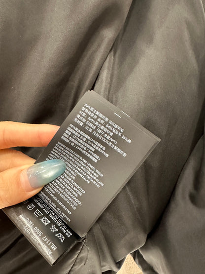 Zipper Teddy Jacket Down Jacket