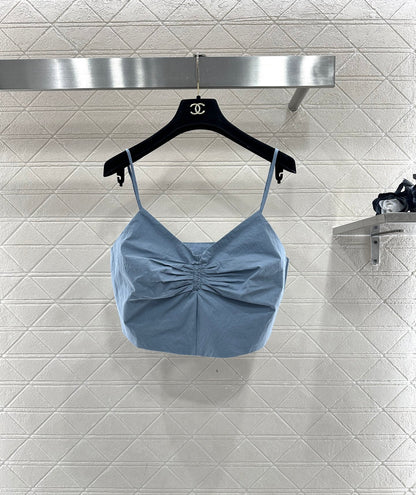 Short strap short skirt set