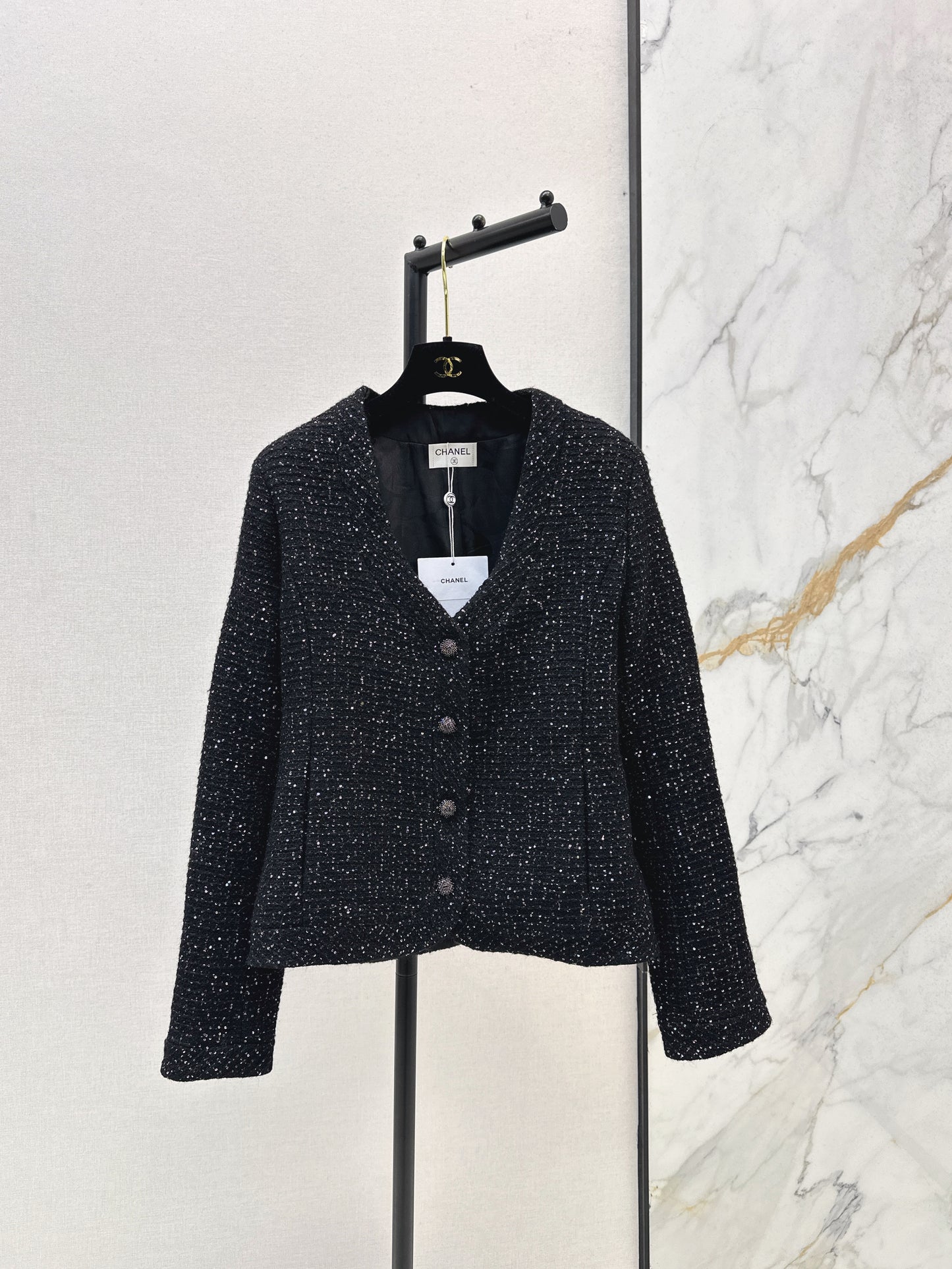 Woven woolen woolen woolen coat