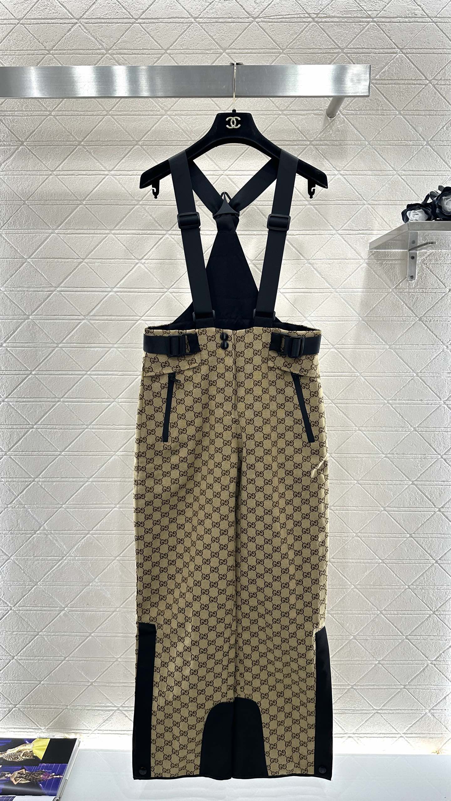 Jacquard overalls and pants