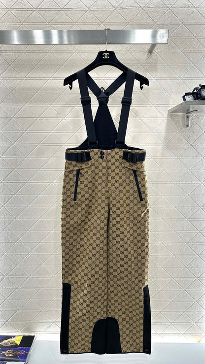 Jacquard overalls and pants
