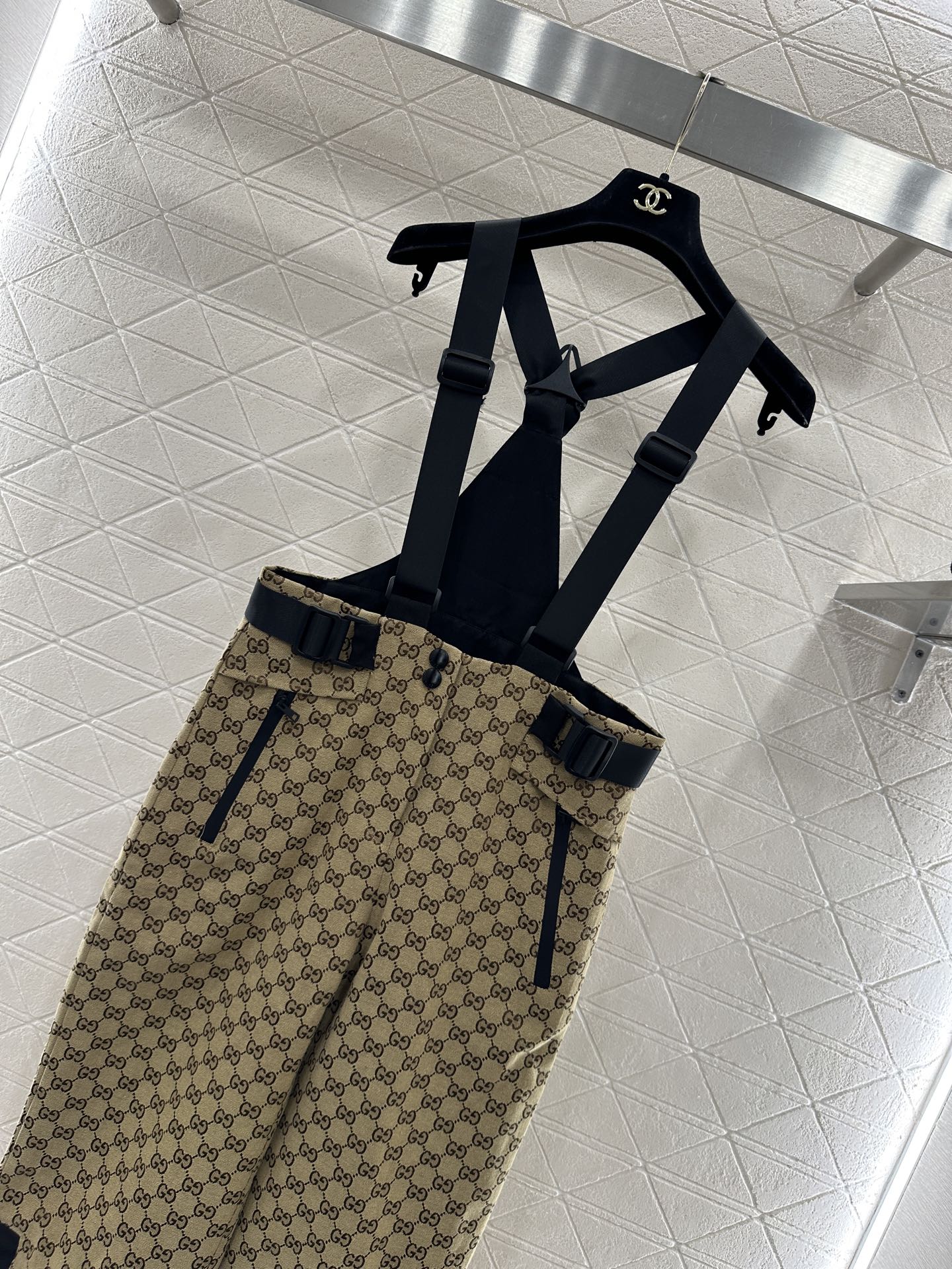 Jacquard overalls and pants