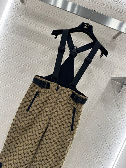 Jacquard overalls and pants