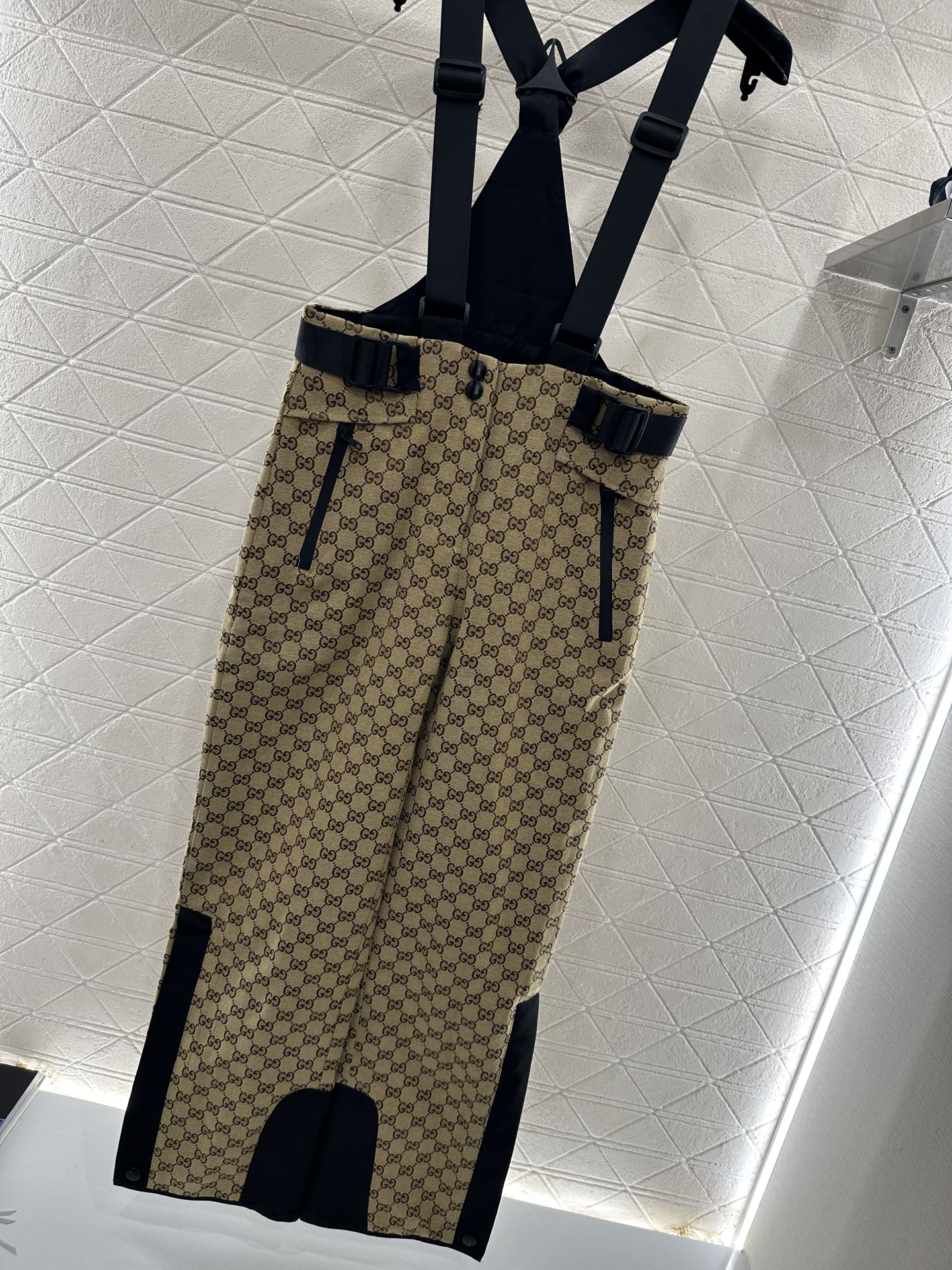 Jacquard overalls and pants