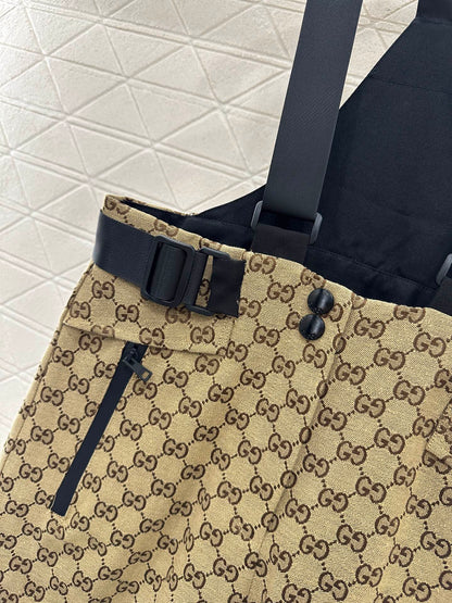 Jacquard overalls and pants