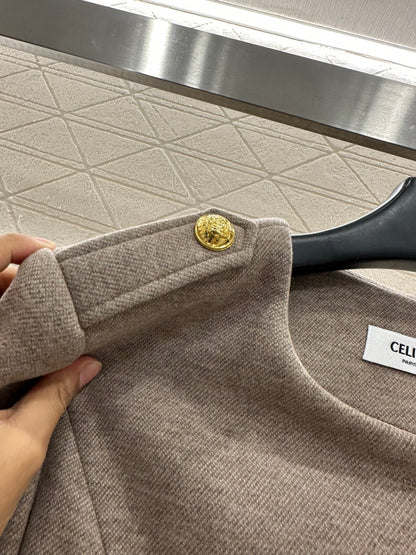 Round neck suit and dress set