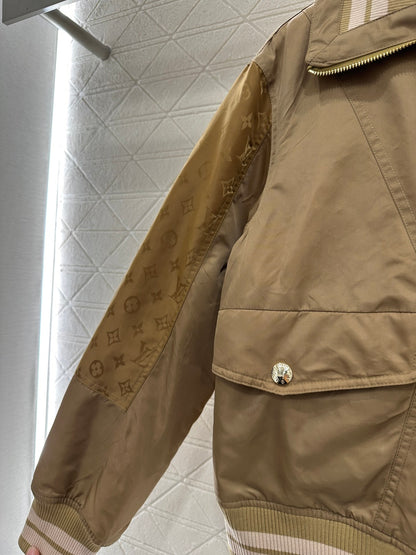 Standing collar cotton jacket