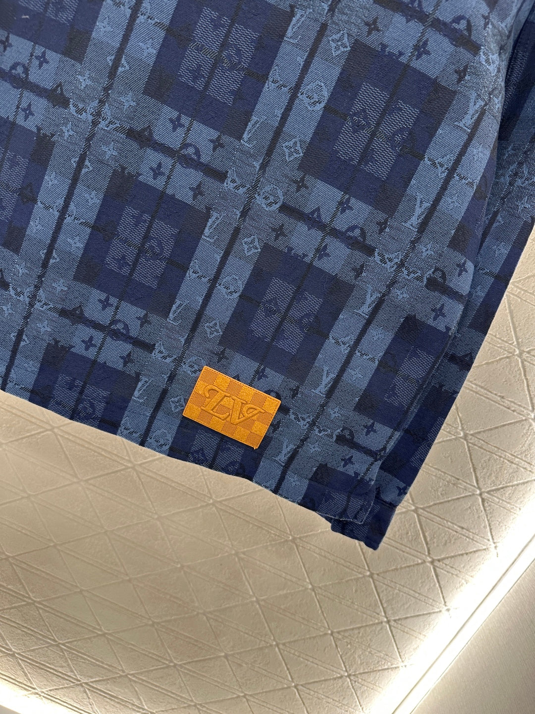 Plaid jacquard jacket jacket