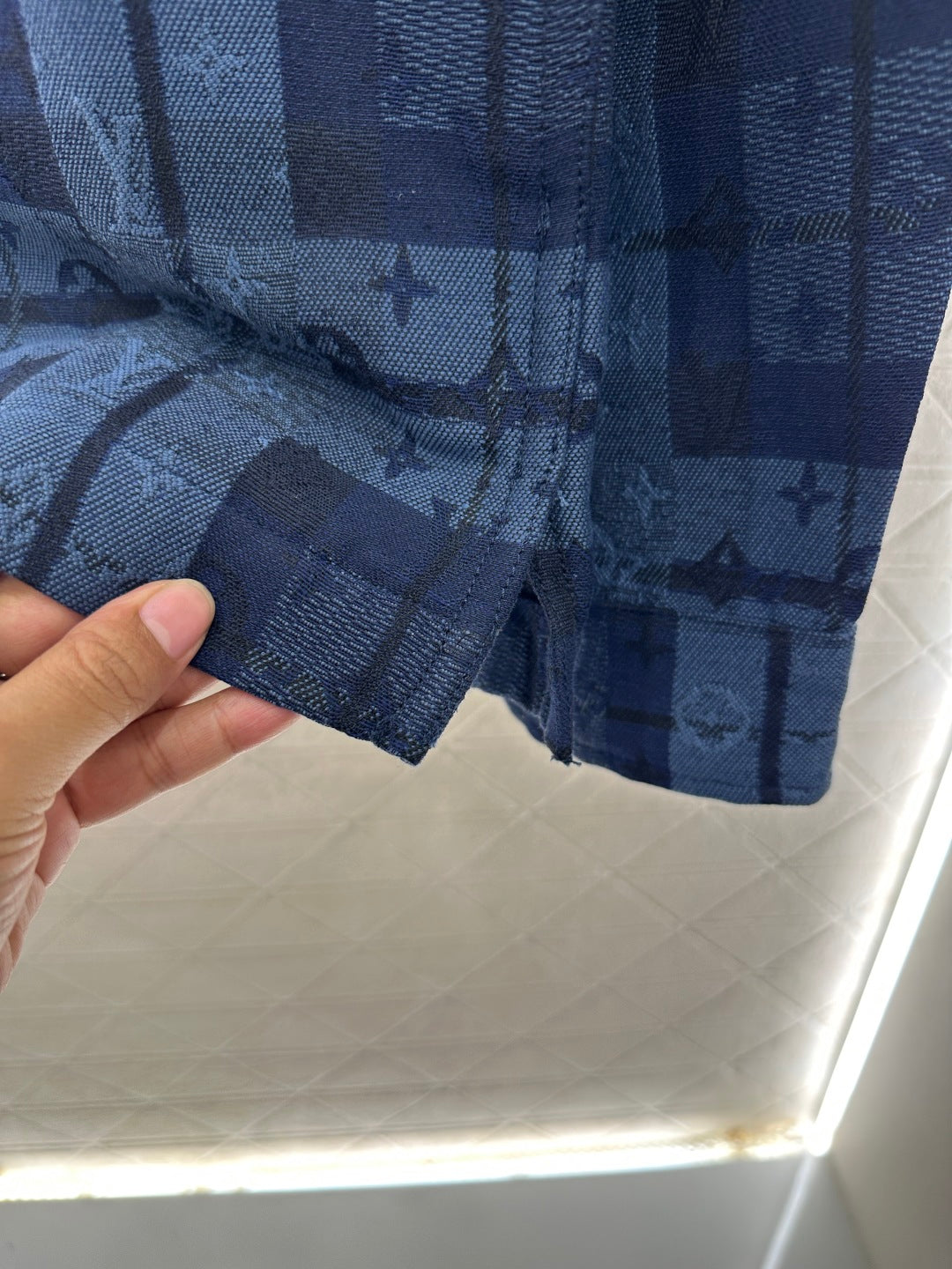 Plaid jacquard jacket jacket