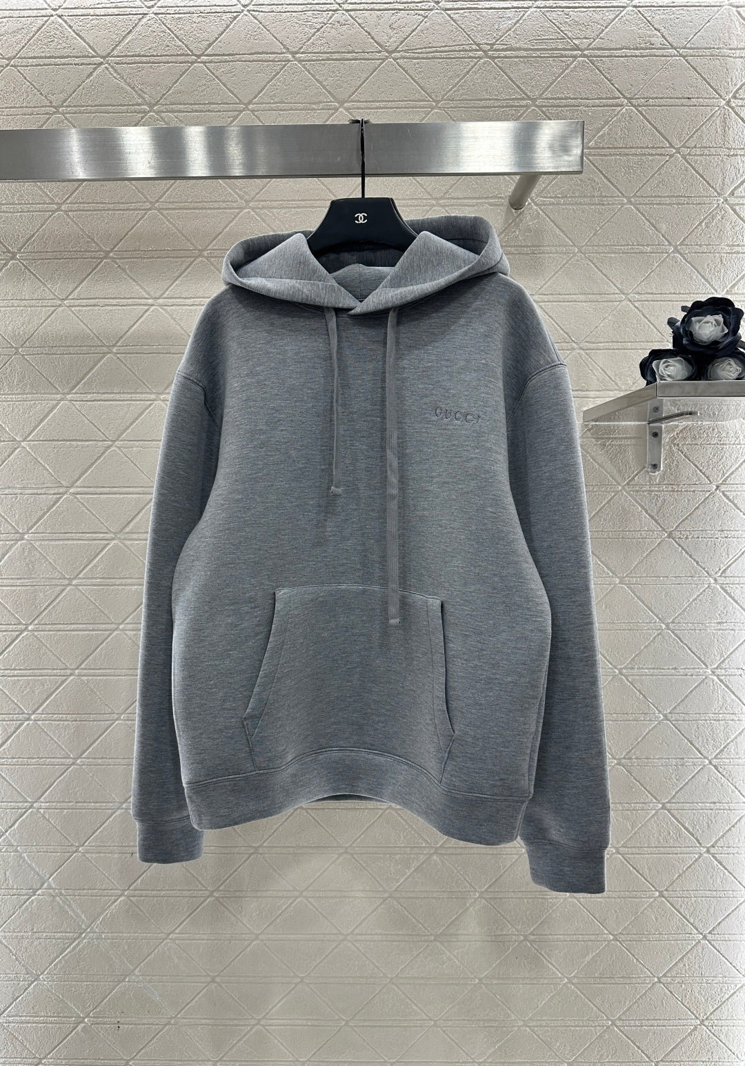 Hooded drawstring hoodie