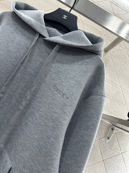 Hooded drawstring hoodie