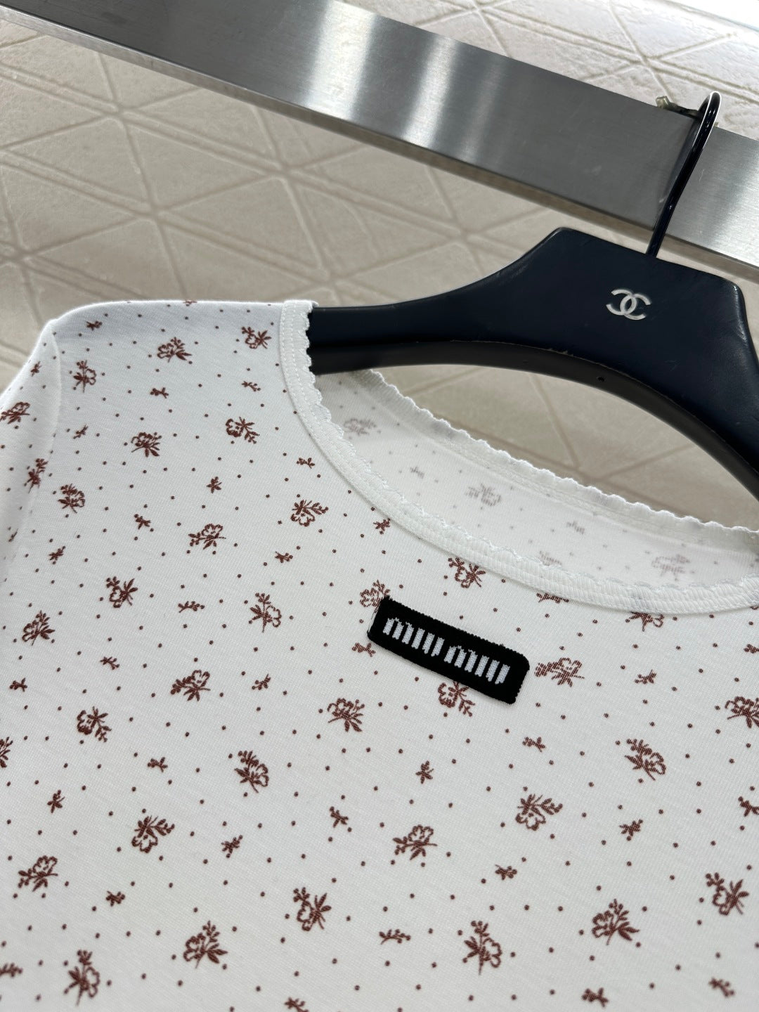 Slim fit round neck floral dress