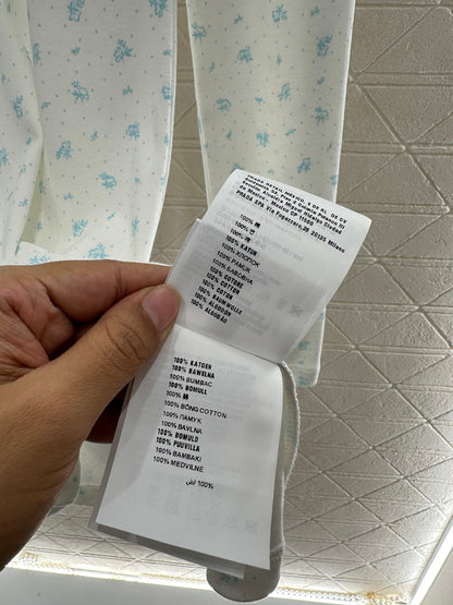 Slim fit round neck floral dress