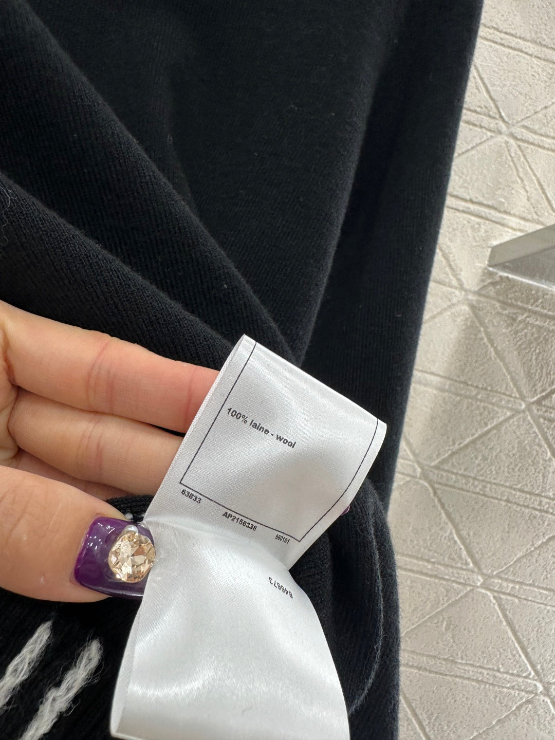 Stand up collar knitted base