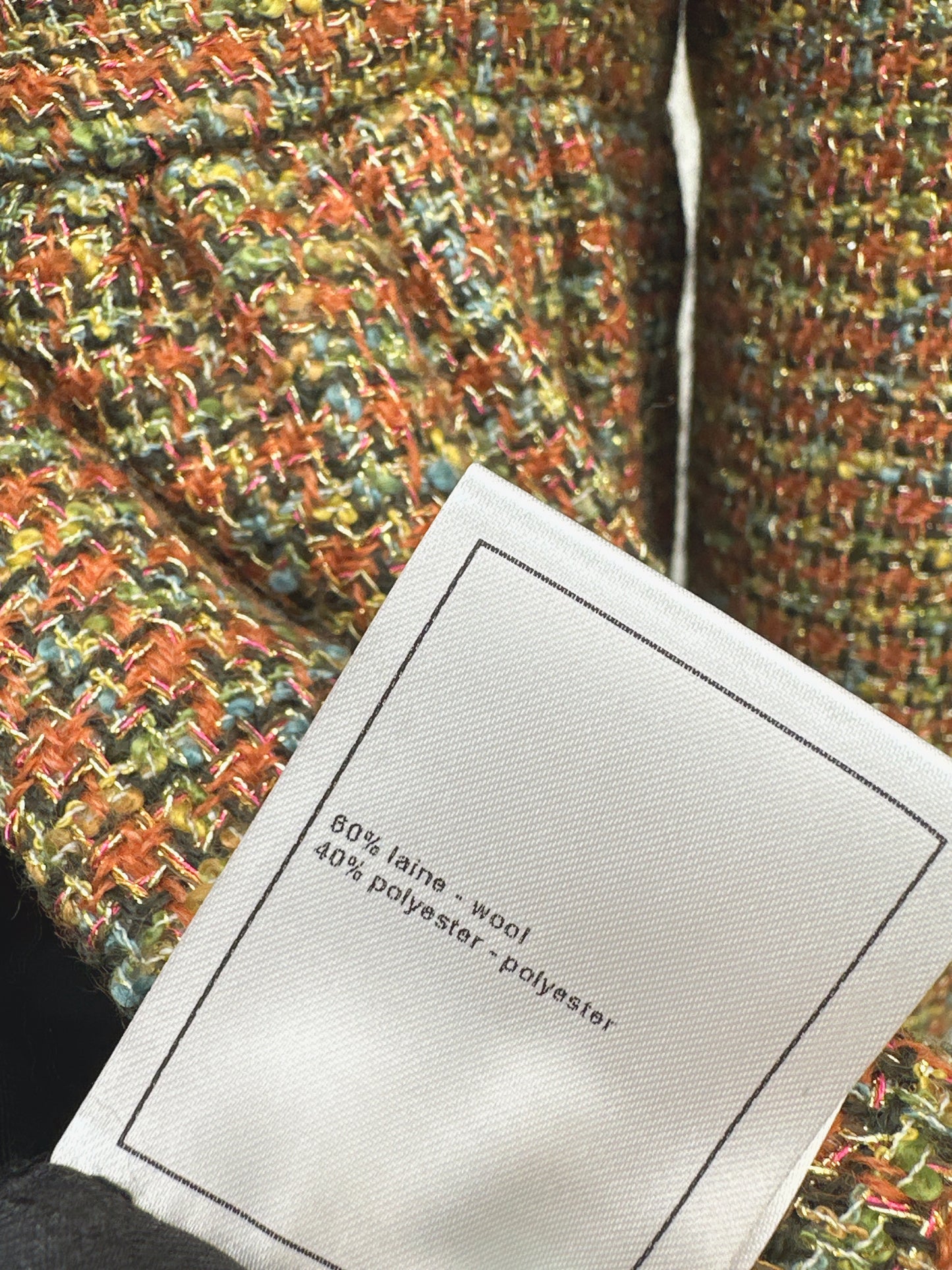 Vintage woven lapel dress