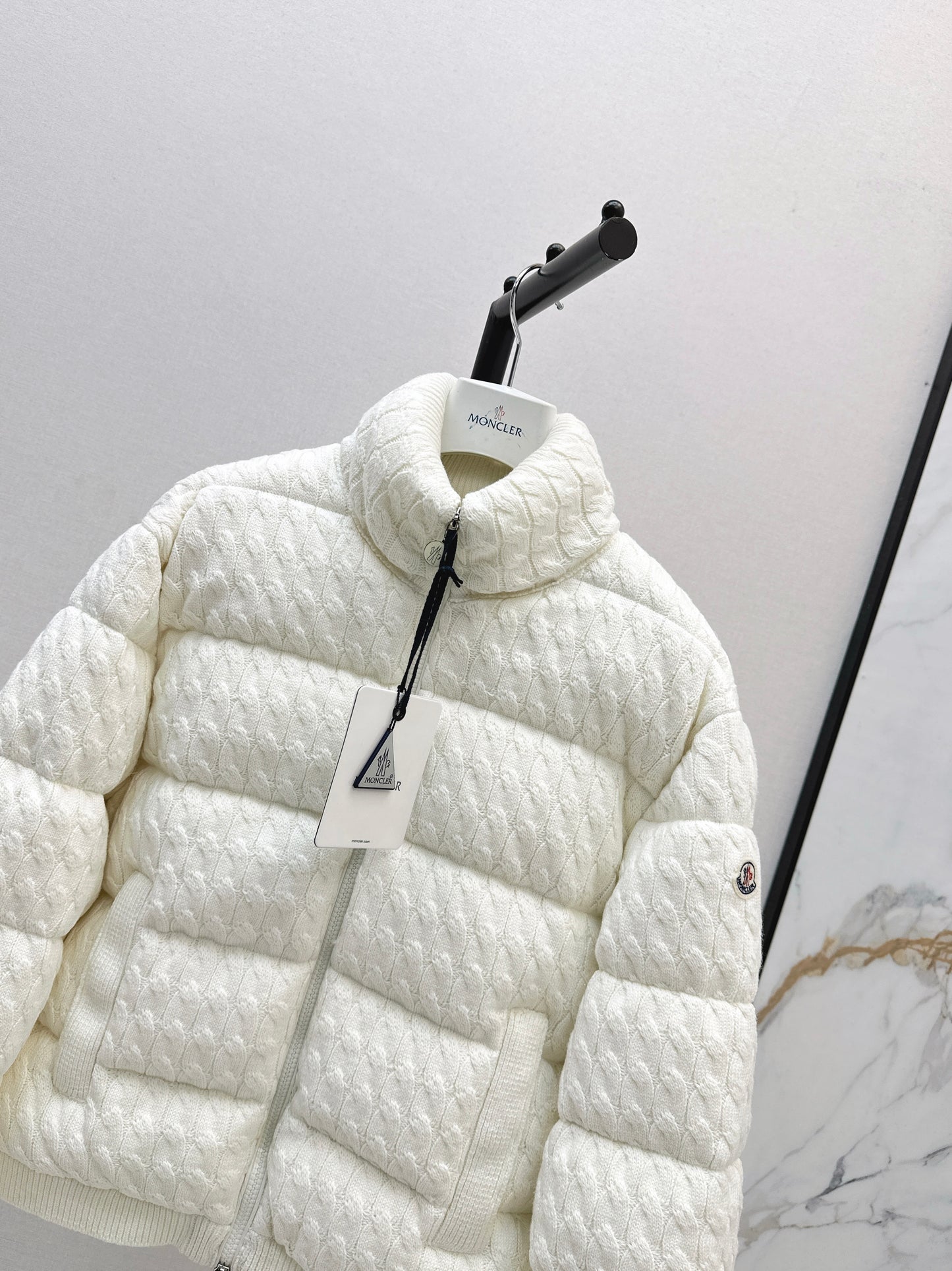 Wool Knitted Bread Down Jacket