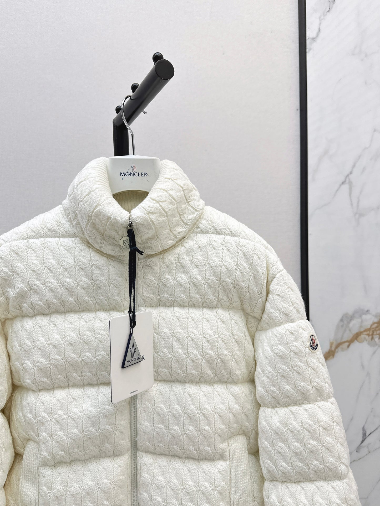 Wool Knitted Bread Down Jacket