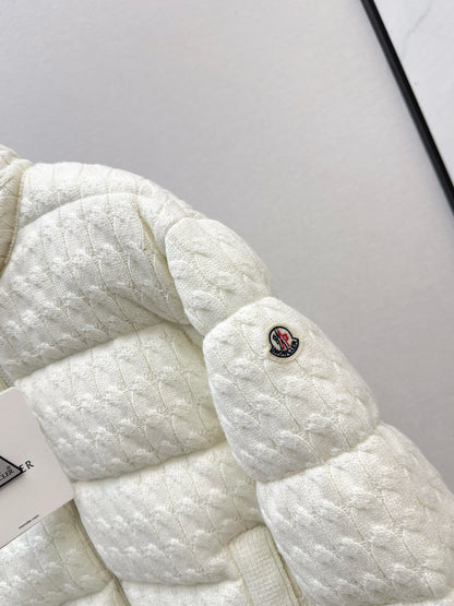 Wool Knitted Bread Down Jacket