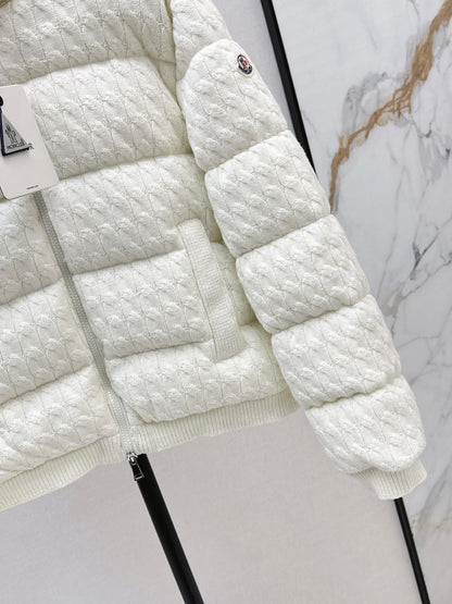 Wool Knitted Bread Down Jacket