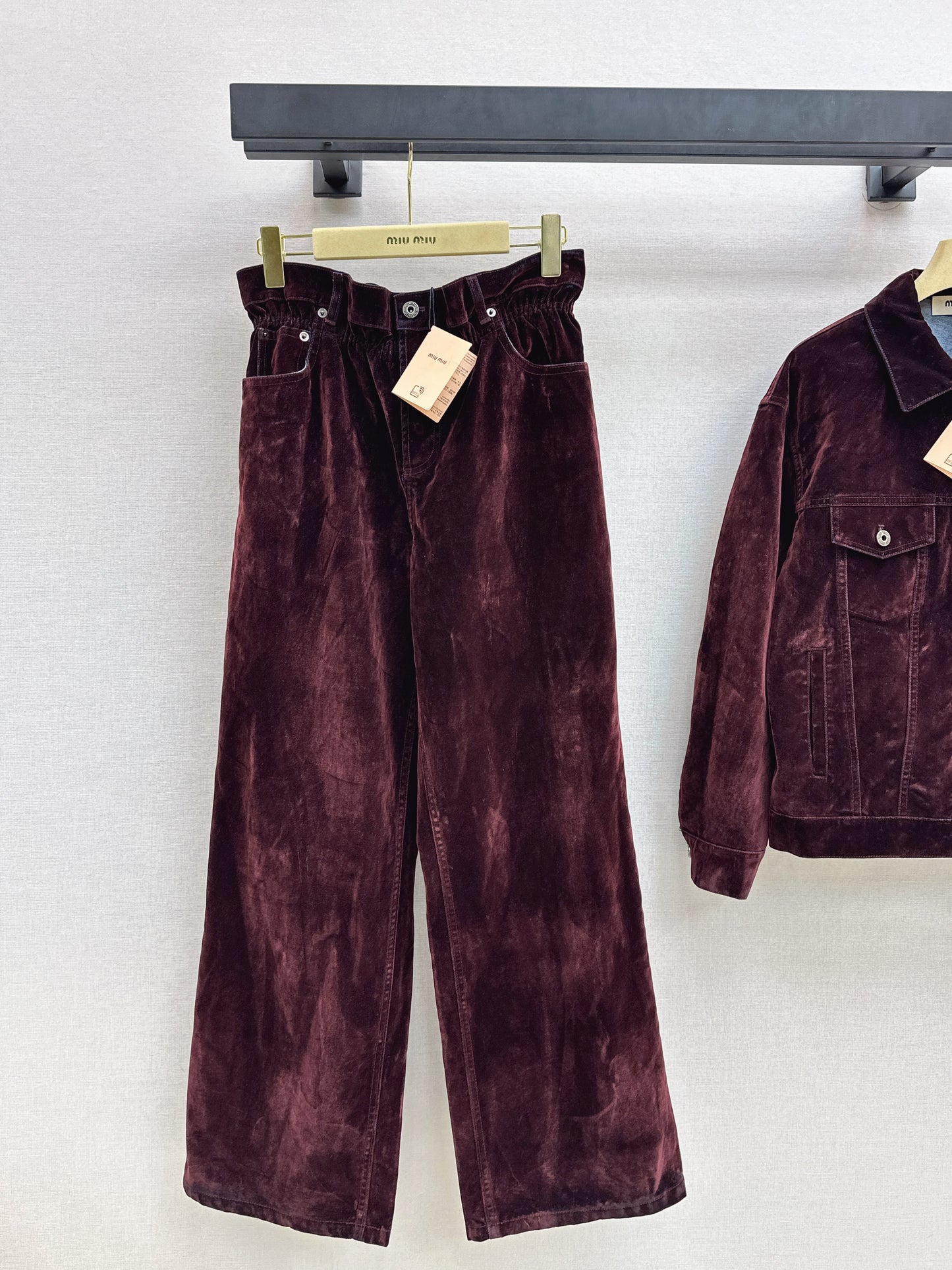 Velvet pants