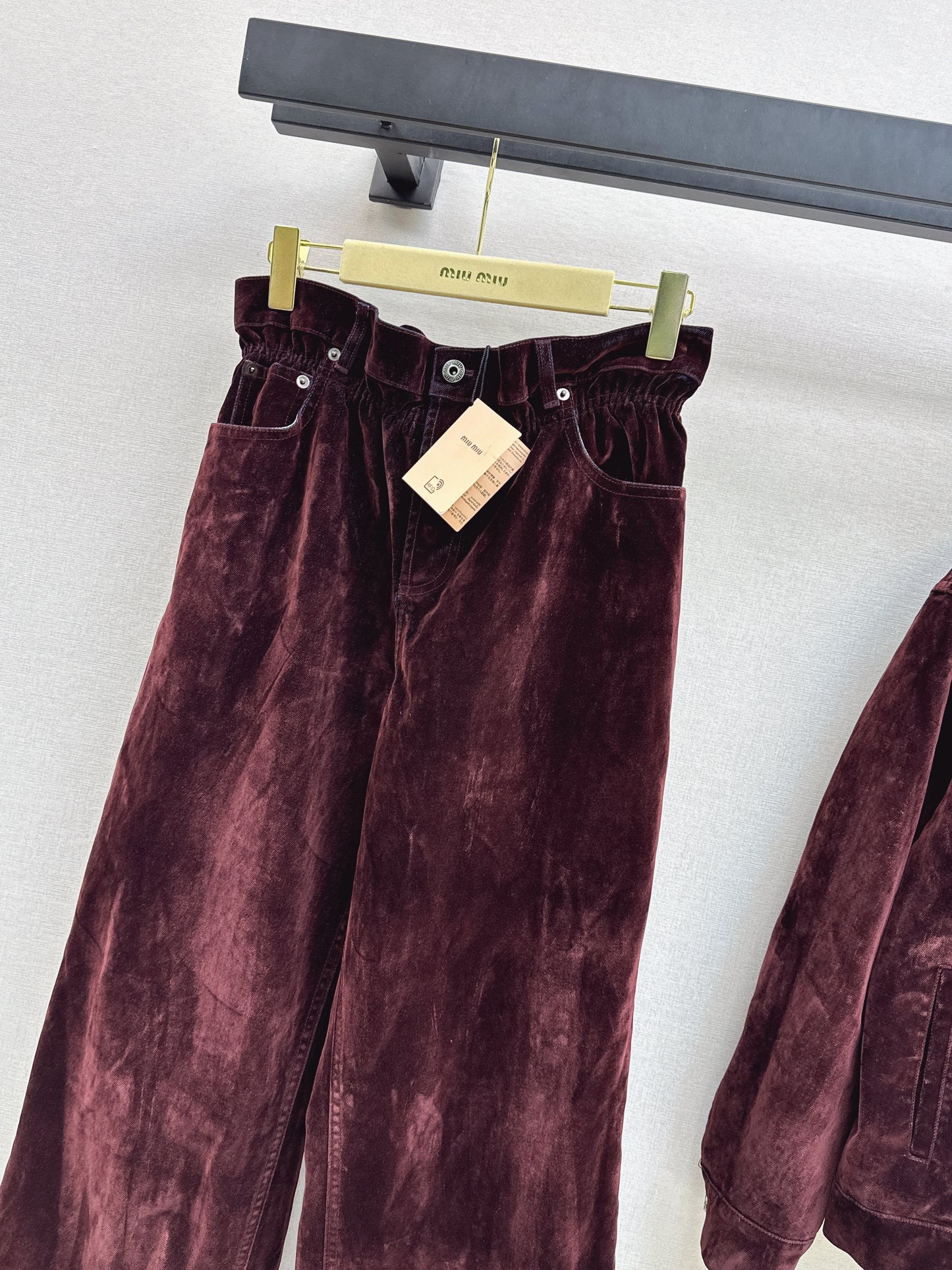Velvet pants