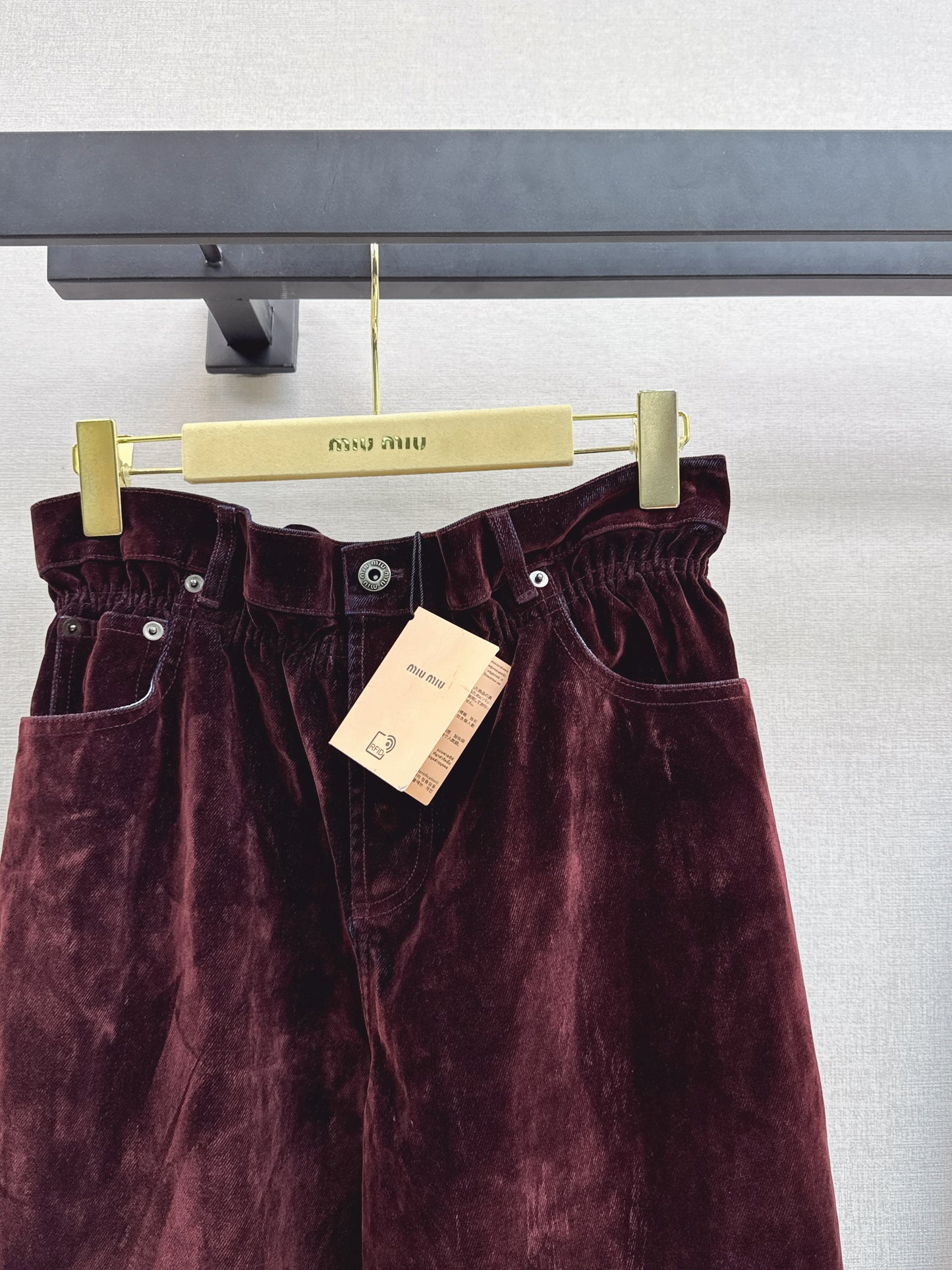 Velvet pants