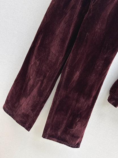 Velvet pants
