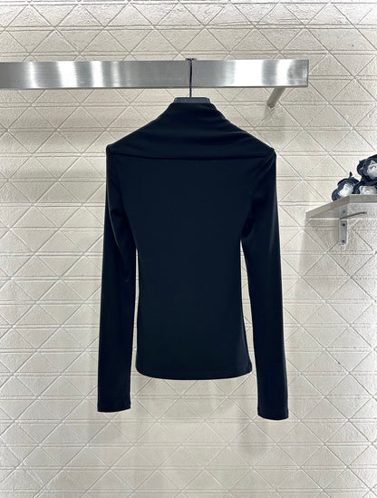 Slim fit rhinestone top