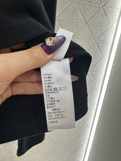 Slim fit rhinestone top