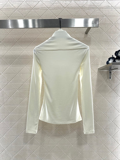 Slim fit rhinestone top