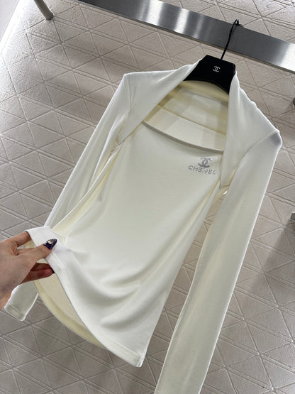 Slim fit rhinestone top