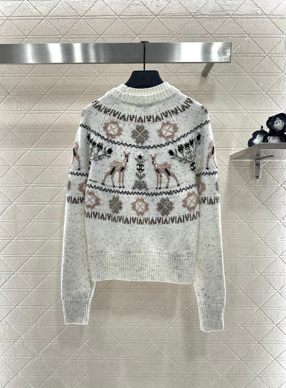 Heavy industry crochet sweater