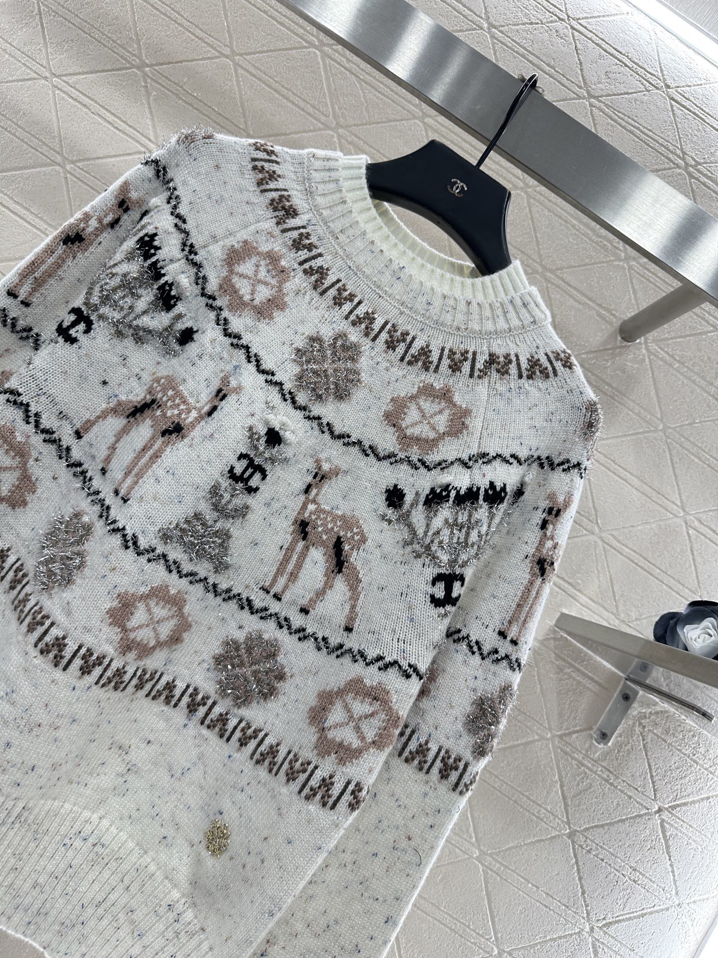 Heavy industry crochet sweater